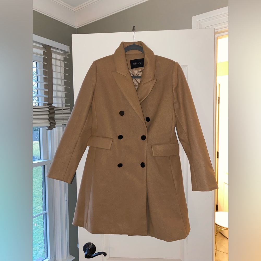 VICI Tan Peacoat